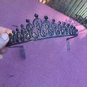 Elegant Black Tiara
